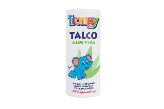 Imagen de Talco infantil de aloe vera Trompy (250 g / 8.88 oz)