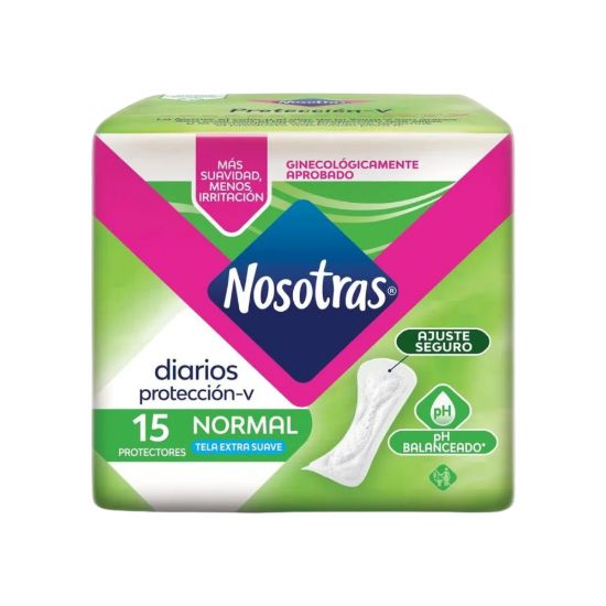 Imagen de Protectores diarios Normal Nosotras (15 U)