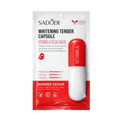 Imagen de Máscara facial con vitamina A Sadoer (25 g)